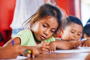Voluntario en escuelas en Nicaragua