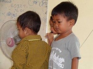 voluntariado en Camboya niños