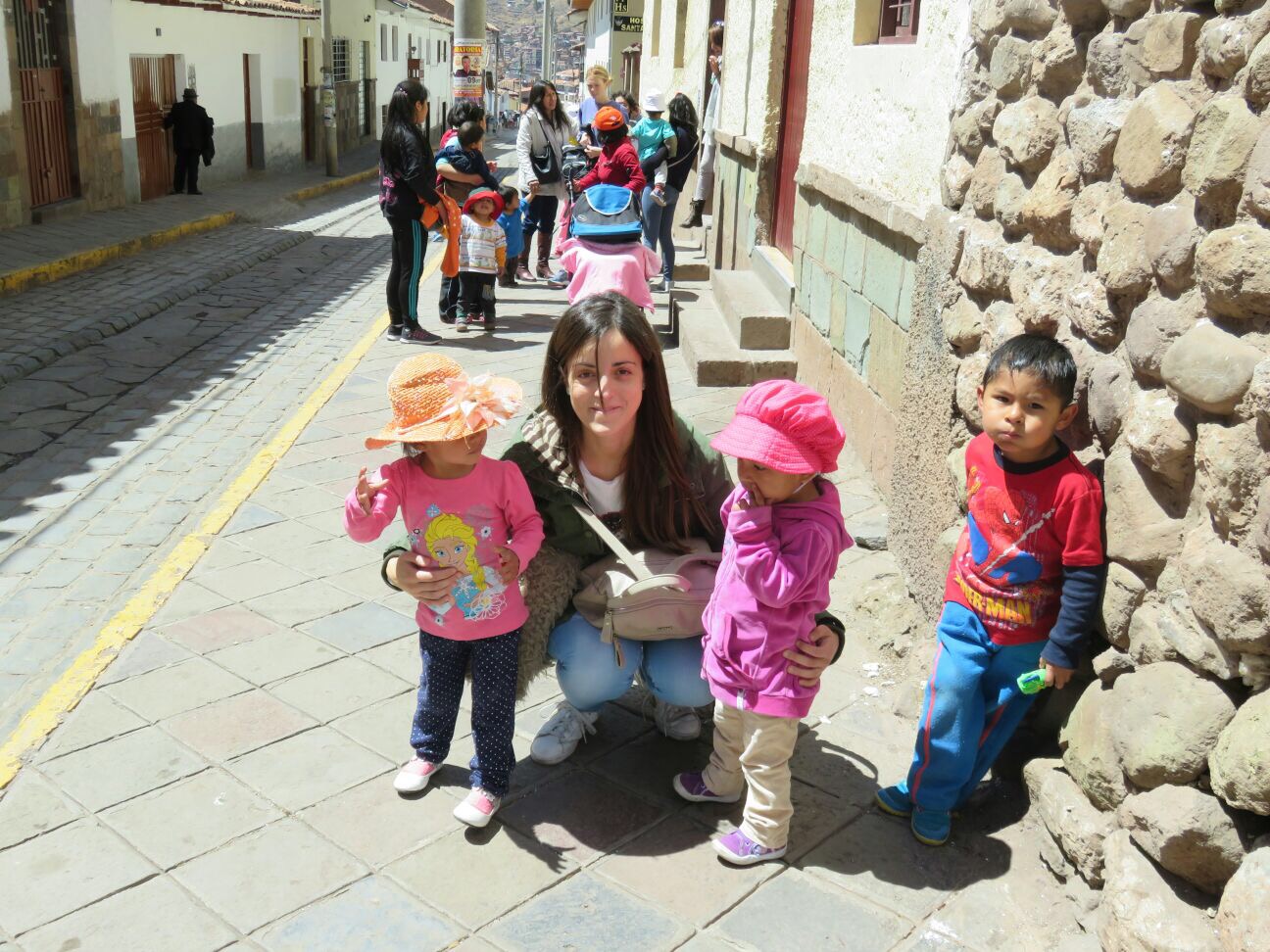 Irene voluntaria en Cuzco