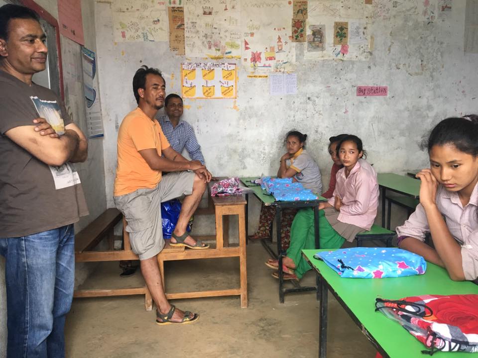 voluntario social en Nepal