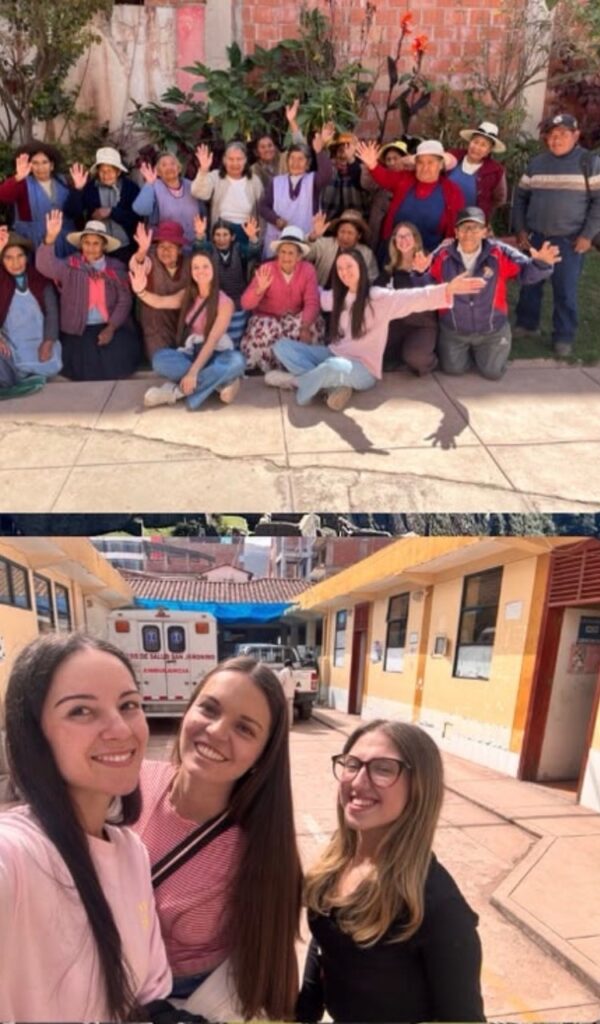 Enfermeras estudiantes en Cuzco Perú
